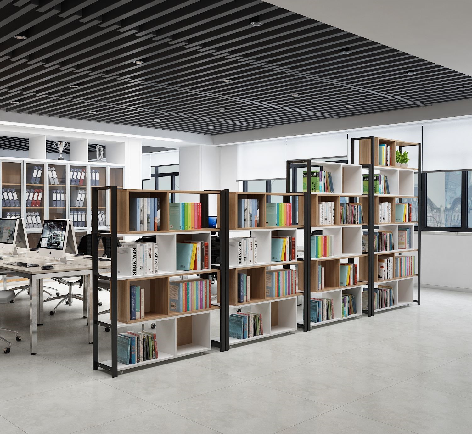 做好隔斷，讓你的辦公室瞬間提升一個檔次！(圖2)