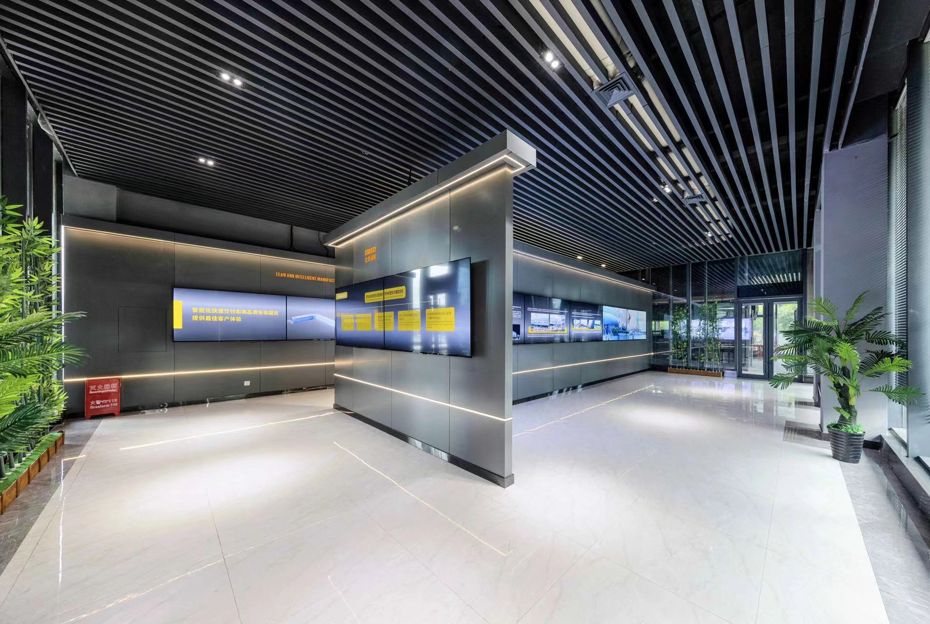 【案例賞析】簡到極致，自帶高級感的展廳設(shè)計！(圖9)