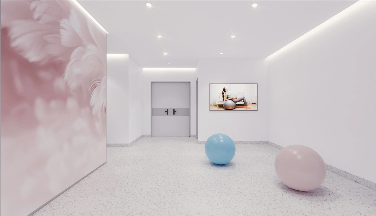 【醫(yī)院案例】婦產(chǎn)醫(yī)院這樣設(shè)計(jì)，簡而不失其華！(圖1)