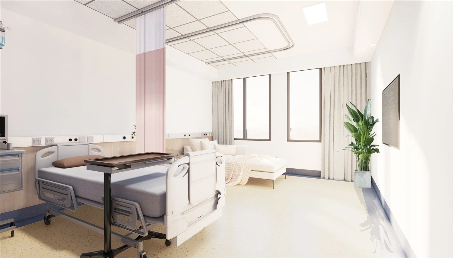 【醫(yī)院案例】婦產(chǎn)醫(yī)院這樣設(shè)計(jì)，簡而不失其華！(圖4)