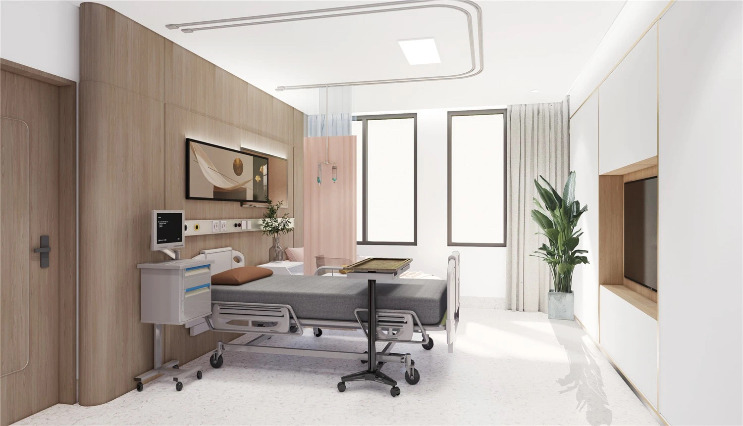 【醫(yī)院案例】婦產(chǎn)醫(yī)院這樣設(shè)計(jì)，簡而不失其華！(圖8)