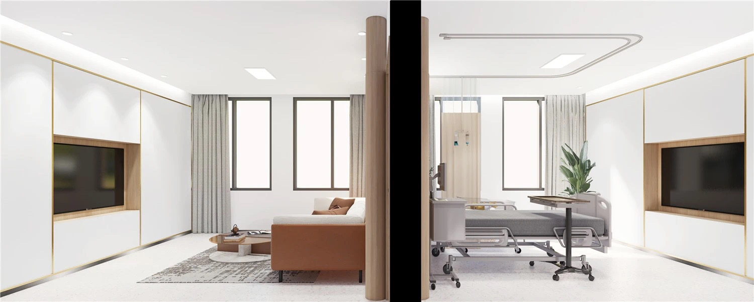 【醫(yī)院案例】婦產(chǎn)醫(yī)院這樣設(shè)計(jì)，簡而不失其華！(圖9)