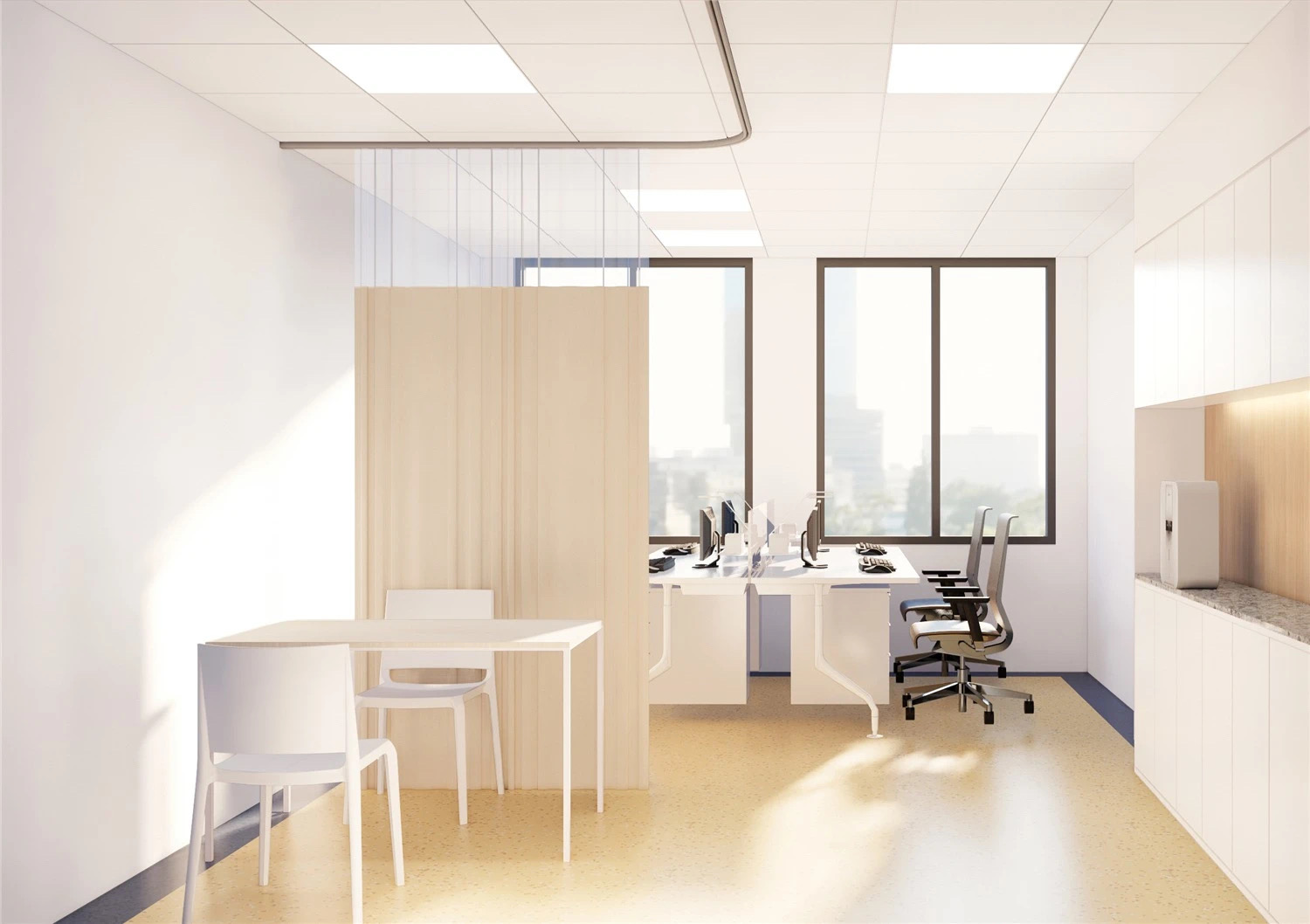 【醫(yī)院案例】婦產(chǎn)醫(yī)院這樣設(shè)計(jì)，簡而不失其華！(圖18)