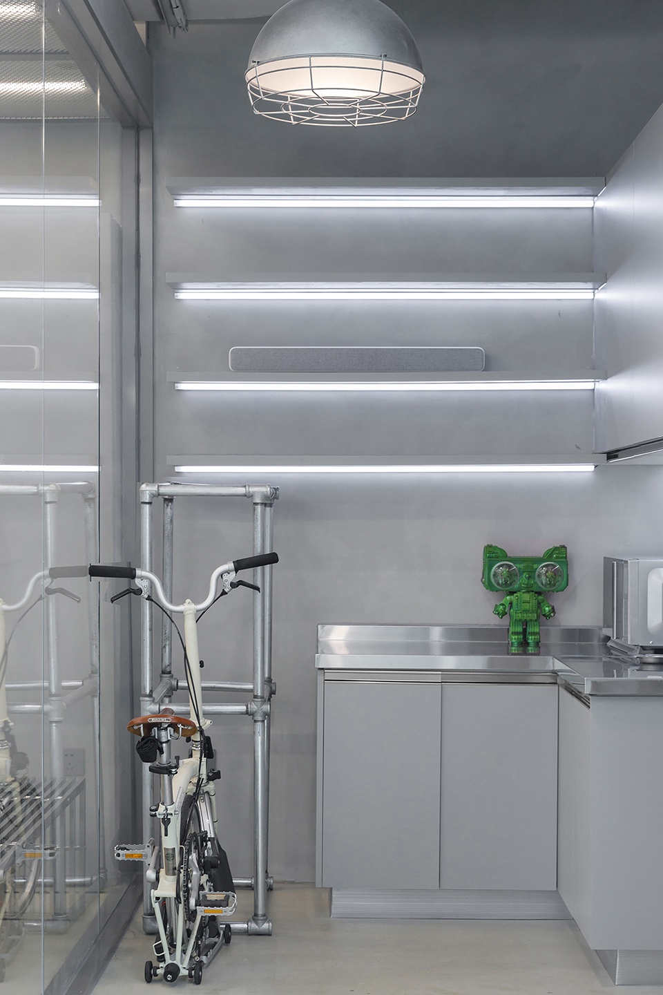 辦公室裝修設(shè)計,粗狂的線條走進工業(yè)之美！(圖6)